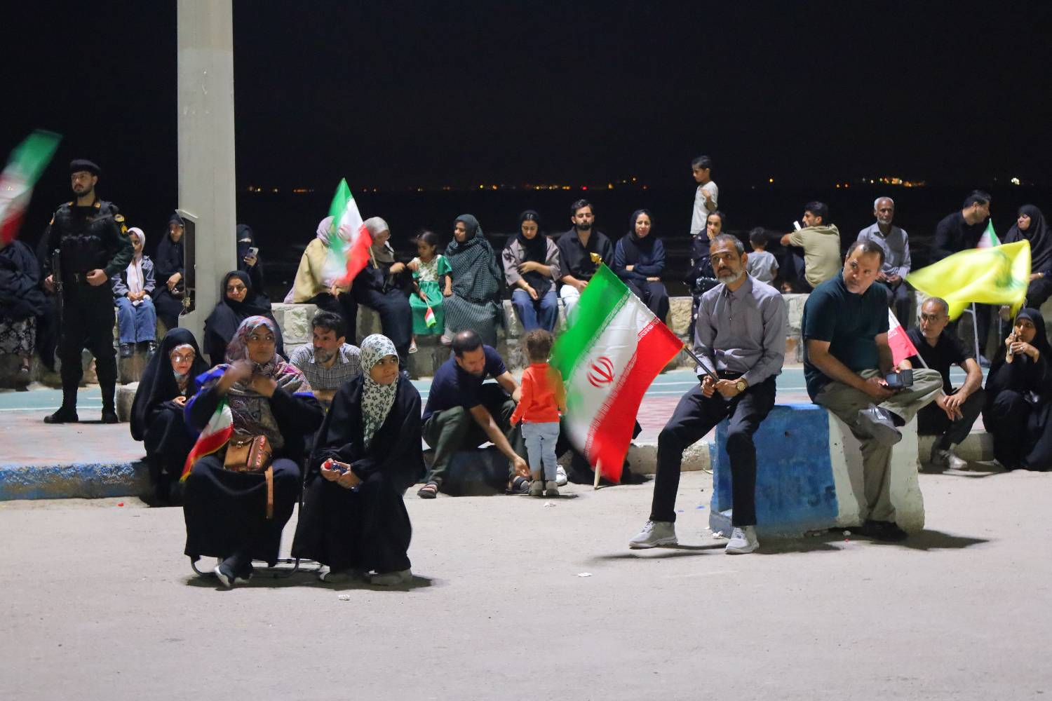 روز اول کاروان زیر سایه خورشید در مرکز هرمزگان